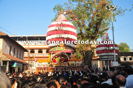 Car Festival celebrated at Kudtheri Mahamaya Temple